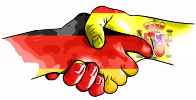 handshake germany spain
