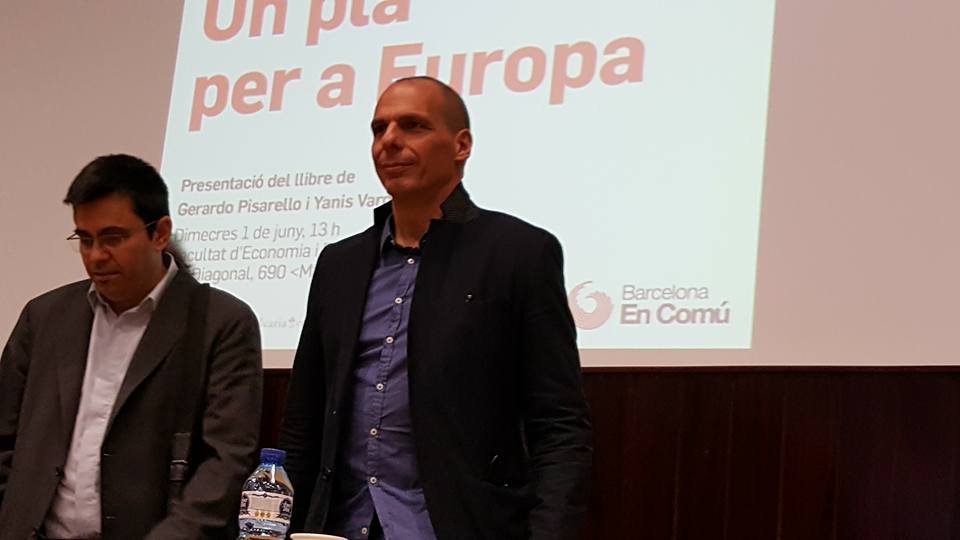 Yanis Varoufakis Barcelona June 1 2016