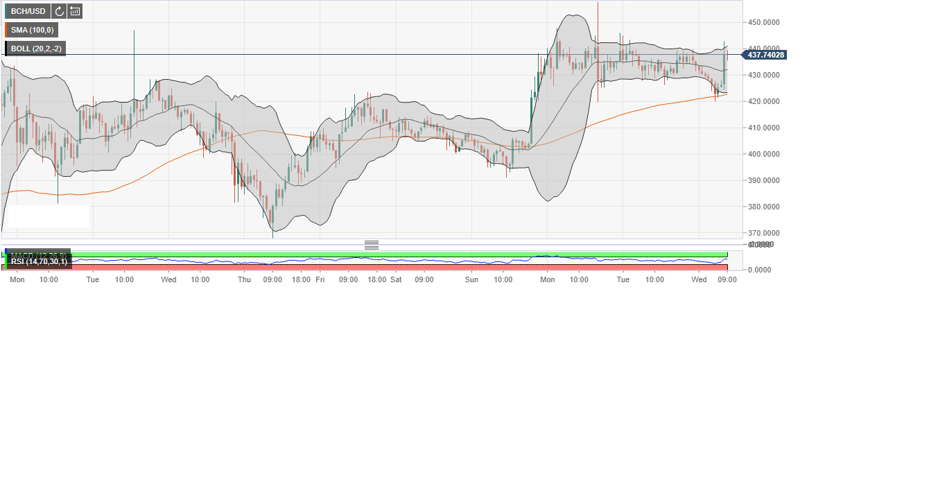 Bitcoin Cash Market Update Bch !   Usd Stays In The Green Price - 