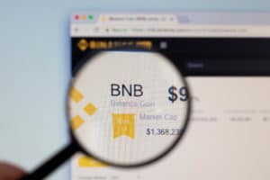 binance coin price