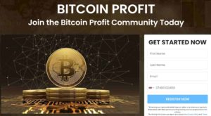 Bitcoin Profit Homepage