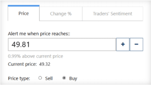 Plus500 Price Alerts