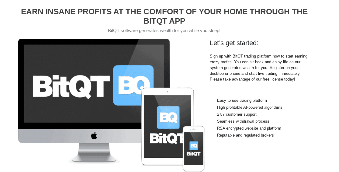 what is BitQT robot?