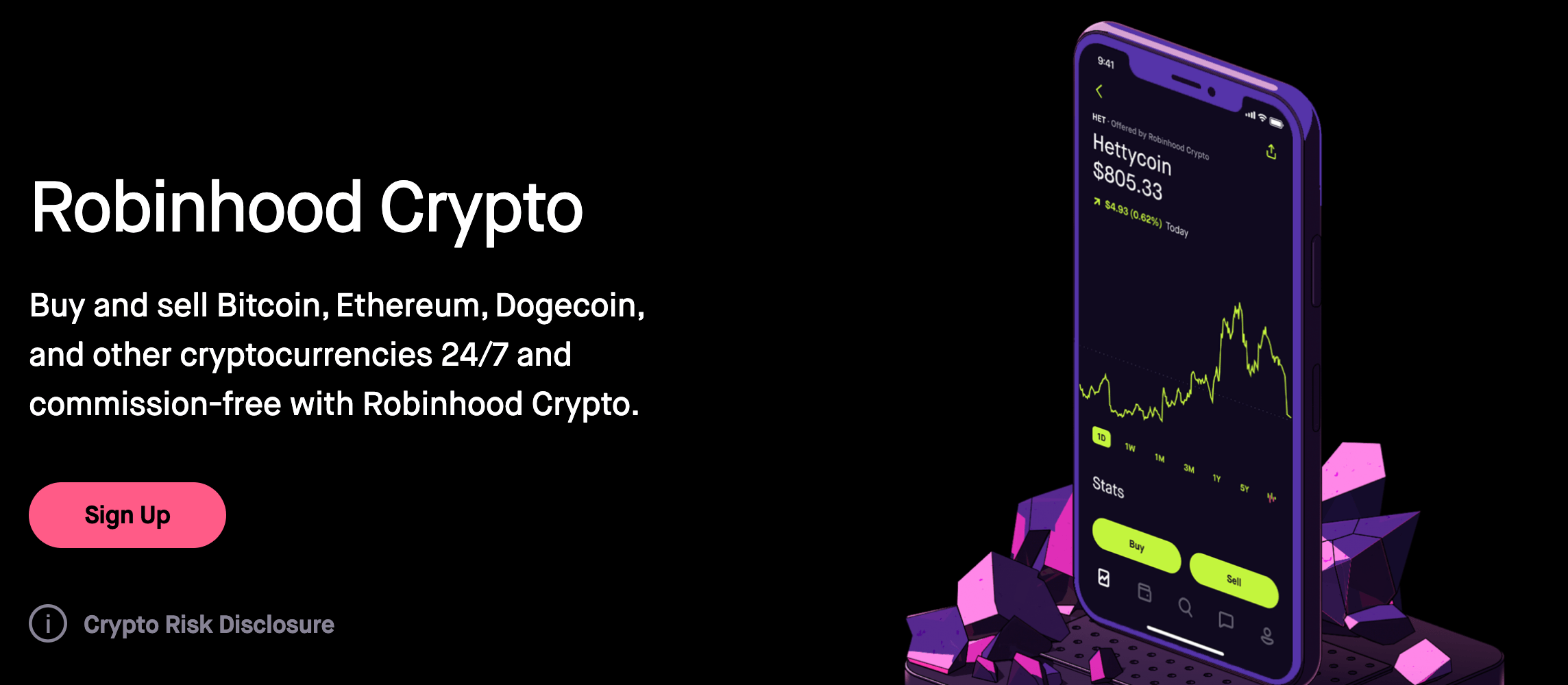 robinhood trade crypto