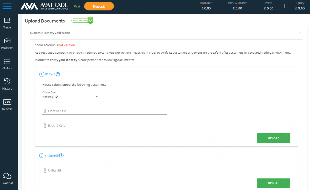 AvaTrade ID