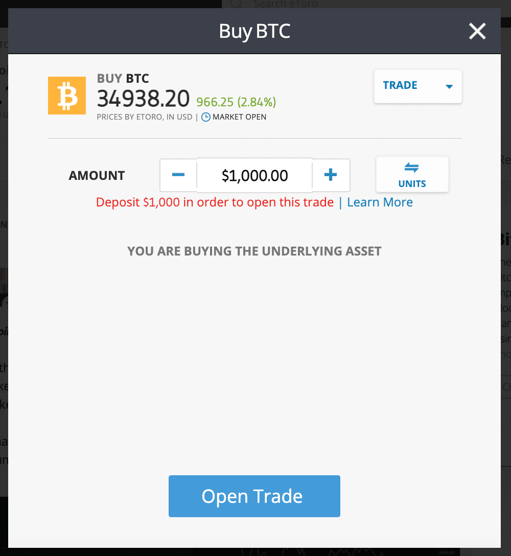 etoro invest in bitcoin