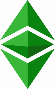 Ethereum price logo