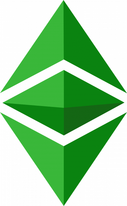 Ethereum price logo
