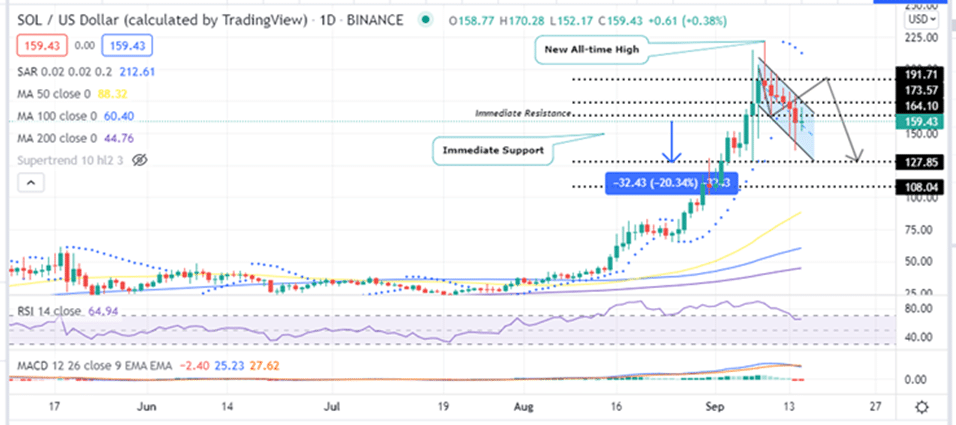 Solana Daily Chart 