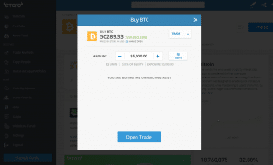 etoro bitcoin ticket